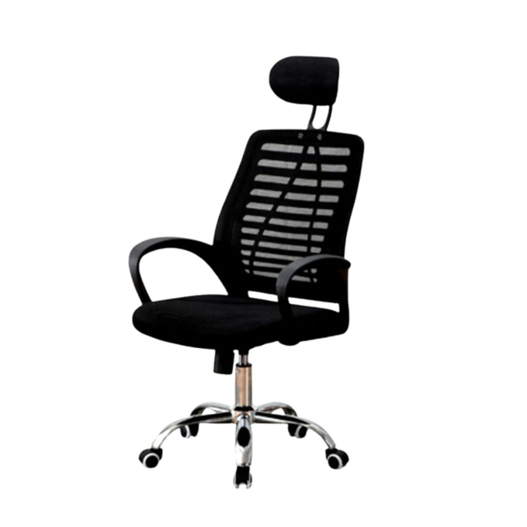 SILLA DE OFICINA CON CABEZAL
