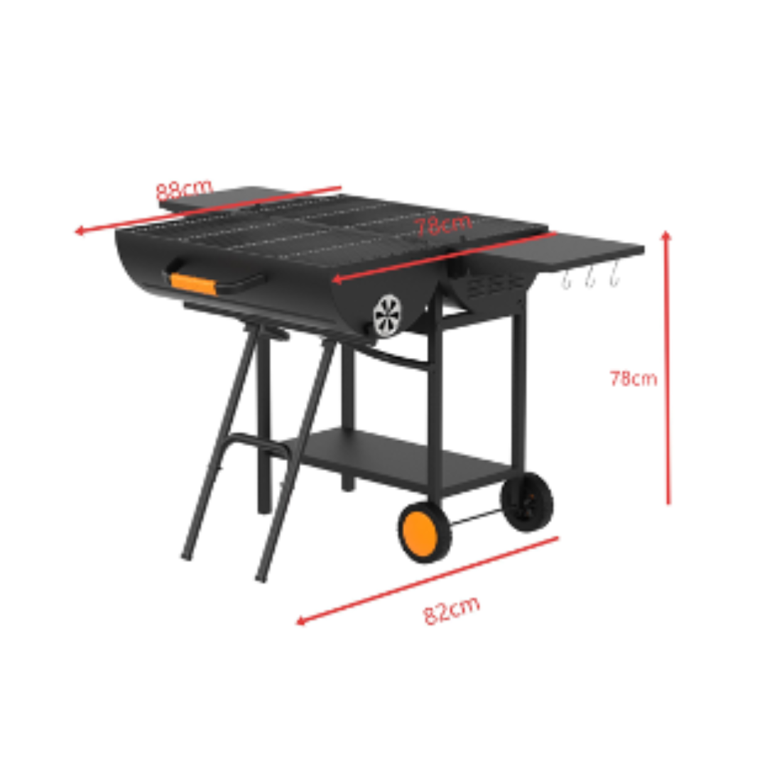 Parrilla Carbón BBQ Master Pro