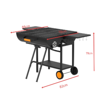 Parrilla Carbón BBQ Master Pro