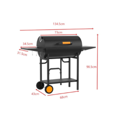 Parrilla Carbón BBQ Master Pro