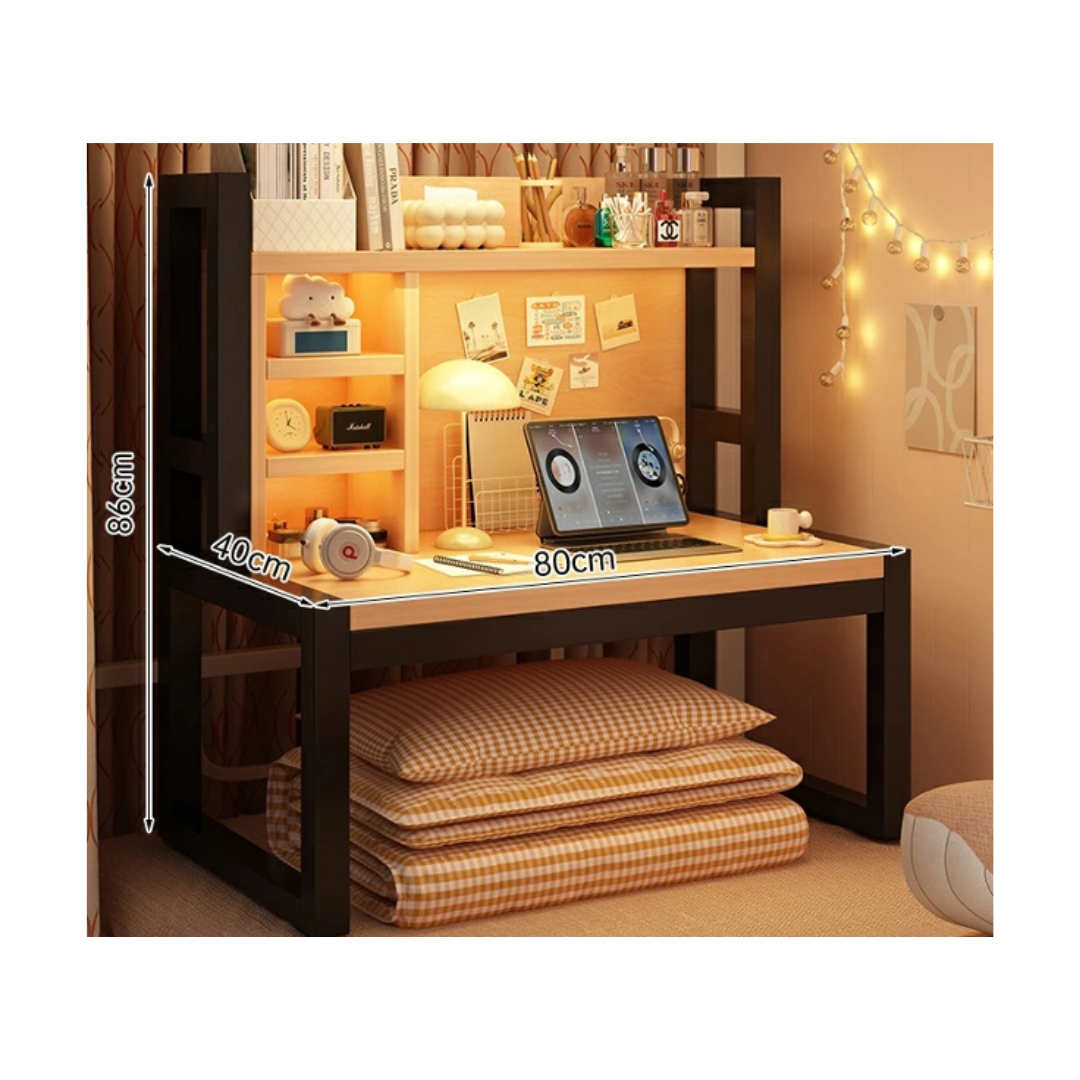 ESCRITORIO COMPACTO CON ESTANTE