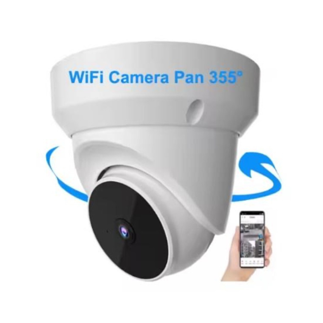 CÁMARA DE SEGURIDAD WIFI PARA EXTERIORES ROTATIVA 